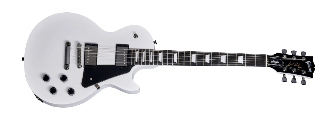 Gibson - Les Paul Modern Studio Electric Guitar - Worn White - LPSTM00WWBNH