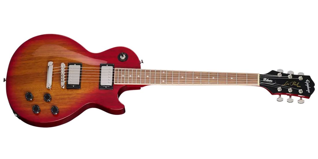 Epiphone - Les Paul Tribute Electric Guitar - Heritage Cherry Sunburst - E1LPOHSNH
