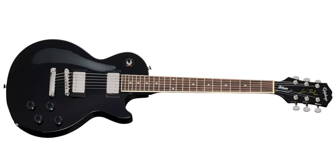 Epiphone - Les Paul Tribute Electric Guitar - Ebony - E1LPOEBNH