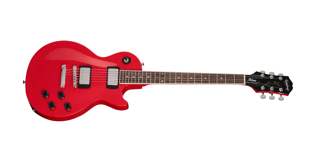 Epiphone - Les Paul Tribute Electric Guitar - Lava Red - E1LPOLRNH